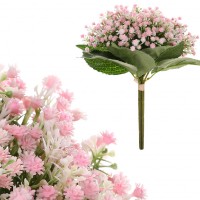 Gypsophila - umělá kytice, růžová KN6130 PINK, sada 2 ks